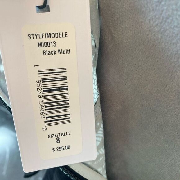 One33 Social Gretchen Lace Halter Hi-Low Maxi Dress Cocktail Gown Black … - Picture 13 of 16